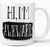 Pretty Phoxie Hi I'm Awkward Anti-Social Novelty Coffee Mug Pretty Phoxie Hi I'm Awkward Anti-Social Novelty Coffee Mug