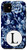 iPhone 11 Indigo Blue Chinoiserie Pattern Monogram Initial Letter "L" Case