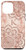 iPhone 12 Pro Max Letter K Initial Monogram Mandala-Marble Print Rose-Gold Case