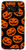 Galaxy S8 Jack-O-Lantern Halloween Orange Pumpkin Face Pattern Case