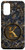 Galaxy S20 Monogram Initial Letter K Dark Blue Marbling Pattern Case