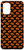 Galaxy S20 plus Halloween Jack-O-Lantern Pumpkin Pattern Black Orange Case