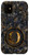 iPhone 11 Monogram Initial Letter O Dark Blue Marbling Pattern Case