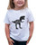 7 ate 9 Apparel Youth Dinosaur Sistersaurus T-Shirt Large Pink