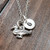 Duck charm necklace bird necklace animal necklace personalize necklace initial charm monogram Duck charm necklace bird necklace animal necklace personalize necklace initial charm monogram