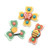 B-M Baby Suction Cup Spinning Top Toys Baby Bath Spinner Toy with Rotating Suction Cup Cartoon Animal Turntable Spinning Windmill Toys Baby Bath Toys