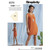 Simplicity Sewing Pattern D0661 - 8379 - Misses' Knit Dress A -XXS-XS-S-M-L-XL-XXL-