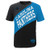 Outerstuff NFL Youth Boys -8-20- Fresh Short Sleeve Color Block Tee Carolina Panthers Large -14-16-