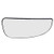 Brock Replacement Passenger Lower Mirror Glass with Base Compatible with 2014 2015 2016 2017 2018 2019 Promaster Van