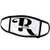3dRose BrooklynMeme Monograms - Bold Script Monogram R - Rivera - Face Masks -fm-305759-2-