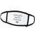 3dRose Nicole R - Quote - Image of You Gotta Nourish to Flourish - Face Masks -fm-310225-2-
