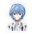 Neon Genesis Evangelion Rei Ayanami Smile Sticker Size L