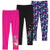 JoJo Siwa Big Girls 3 Pack Leggings Jersey - 14-16