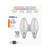 Cree 40W Equivalent Soft White -2700K- B11 Candelabra Exceptional Light Quality Dimmable E12 LED Light Bulb -2-Pack-