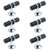 T Tulead 6PCS Single Hole Pull Handles Furniture Pulls Door Handle Pulls Modern Cabinet Handle Pulls for Wardrobe Dresser Bookcase