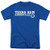 Texas A and M University-Kingsville Official Block Text Unisex Adult T ShirtRoyal Blue X-Large
