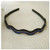 Pudwy Plastic Solid Crystal Pearl Headband Hairband for Women Lady Hair Hoop Hair Accessories Headwear K