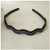 Pudwy Plastic Solid Crystal Pearl Headband Hairband for Women Lady Hair Hoop Hair Accessories Headwear K