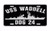 USS WADDELL DDG 24 License Plate Aluminum USN B
