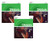 D'Addario EJ65S Ukulele Strings Clear Nylon Soprano 3-Pack