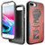 Labelle Case for iPhone 8 Plus-7 Plus Shock-Absorbing Rubber TPU plusHard Bumper Hybrid Rugged Impact Q Armor Cover Case - Black Lives Matter BLM R