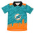 Outerstuff NFL Big Boys Youth -8-18- City Poly Polo Miami Dolphins