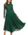 Roiii Women's Formal Floral Lace Chiffon Long Sleeve Ruched Neck Long Dress Evening Cocktail Party Maxi Dress -4X-Large Dark Green- Roiii Women's Formal Floral Lace Chiffon Long Sleeve Ruched Neck Long Dress Evening Cocktail Party Maxi Dress -4X-Large Dark Green-
