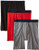 Hanes Big Boys' X-Temp Long Leg Boxer Brief Assorted Large