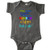 inktastic After Every Storm There is a Infant Creeper 6 Months Charcoal Grey