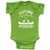 inktastic Canoe Future Paddler Infant Creeper 12 Months Apple Green