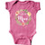 inktastic I Love My Mimi- Flower Circle Infant Creeper 18 Months Raspberry