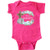 inktastic Easter He Has Risen with Cross Infant Creeper 6 Months Hot Pink 3a455