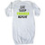 inktastic Eat Sleep Tennis Repeat Newborn Layette White 3c05b
