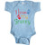 inktastic I Love My Grammy Infant Creeper 12 Months Light Blue 10d33