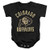 University of Colorado Official Buffaloes Logo Unisex Infant Snap Suit for Baby Black Large -18 Months-