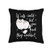 Cat Tees by K Funny Cat Mom Dad Owner Pet Gift Throw Pillow 16x16 Multicolor