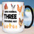 Normal Three Chickens Ago Funny Coffee Mug Microwave and Dishwasher Safe Ceramic Cup  Funny Gift for Chicken Lover