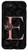 iPhone SE -2020- - 7 - 8 Letter E Monogram Initial Pink Rose on Black Grunge Design Case