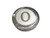 Kiola Designs Silver Toned Round Letter O Monogram Magnet