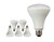 TCP 11W LED (65W Equivalent LED BR30 Flood Light Bulbs, Non-Dimmable, Daylight (5000 Kelvin) (6 Pack)