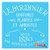 French Jardinier Stencil Best Vinyl Large Stencils for Painting on Wood Canvas Wall etc.-M -14" x 12.75"- Brilliant Blue Color Material