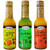 Grace Caribbean Curry Green  and  Original Scotch Bonnet Hot Pepper Sauce 3 Pack Bundle
