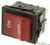 E-SWITCH RBW2ABLKREDIF0 Switch Rocker DPST 16A 125V RED