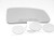 VAM Fits 06-09 Rio Right Passenger Convex Mirror Glass Lens w-Silicone USA w-o Backing Plate