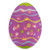 Northlight 14" Battery Operated LED Lighted Easter Egg Window Silhouette
