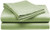 Ruthy's Textile 4 Piece 400 Thread Count 100 percent Cotton Sateen Dobby Stripe Sheet Set -King Sage-