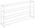Whitmor 4 Tier 20 Pair Floor Shoe Rack - White