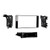 Metra Electronics - Mitsubishi Outlander Sport 2015-2017 -99-7018CHG- Metra Radio Install kits