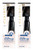 Clairol Root Touch-Up Semi-Permanent Hair Color Blending Gel 2 Black 2 Count