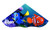 Gz X-Kites Skydelta 52-in Poly Delta Kite- Finding Dory